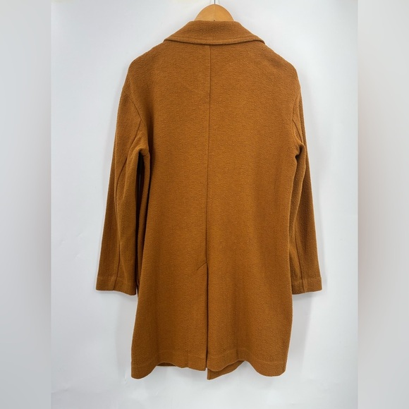 Anthropologie Corinthia oversized camel 0318 brown blaze coat jacket textured - Picture 8 of 14